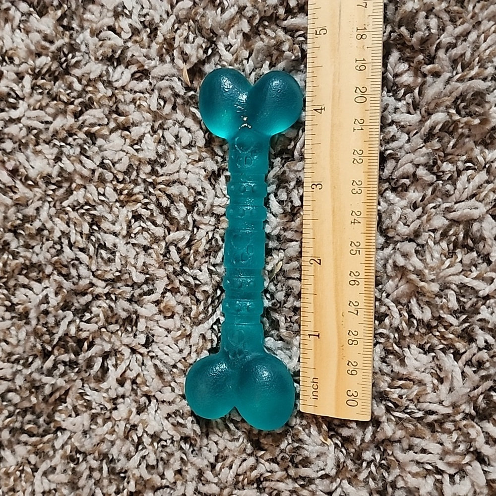 Blue dog bone